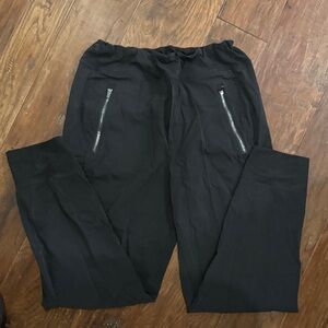 Women size 8 black athlete joggers w